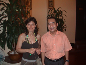 A l'hotel Hoa Binh 